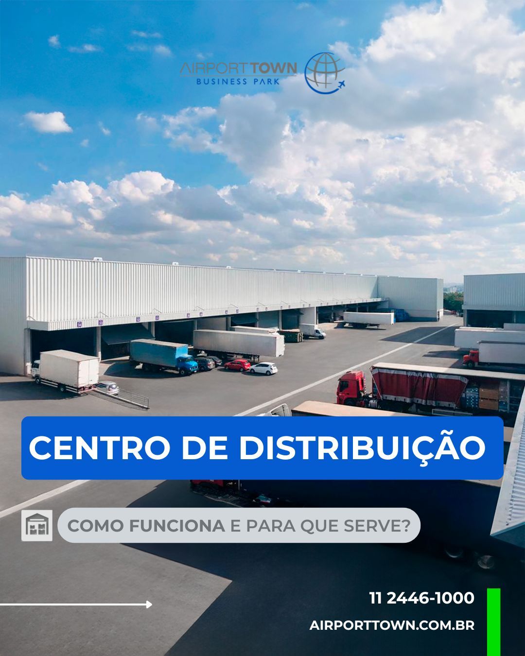 Centro de distribuição como funciona